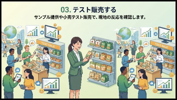 日本商品の海外販路開拓支援
